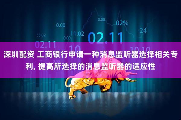 深圳配资 工商银行申请一种消息监听器选择相关专利, 提高所选择的消息监听器的适应性