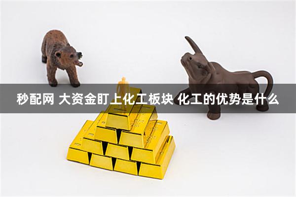 秒配网 大资金盯上化工板块 化工的优势是什么